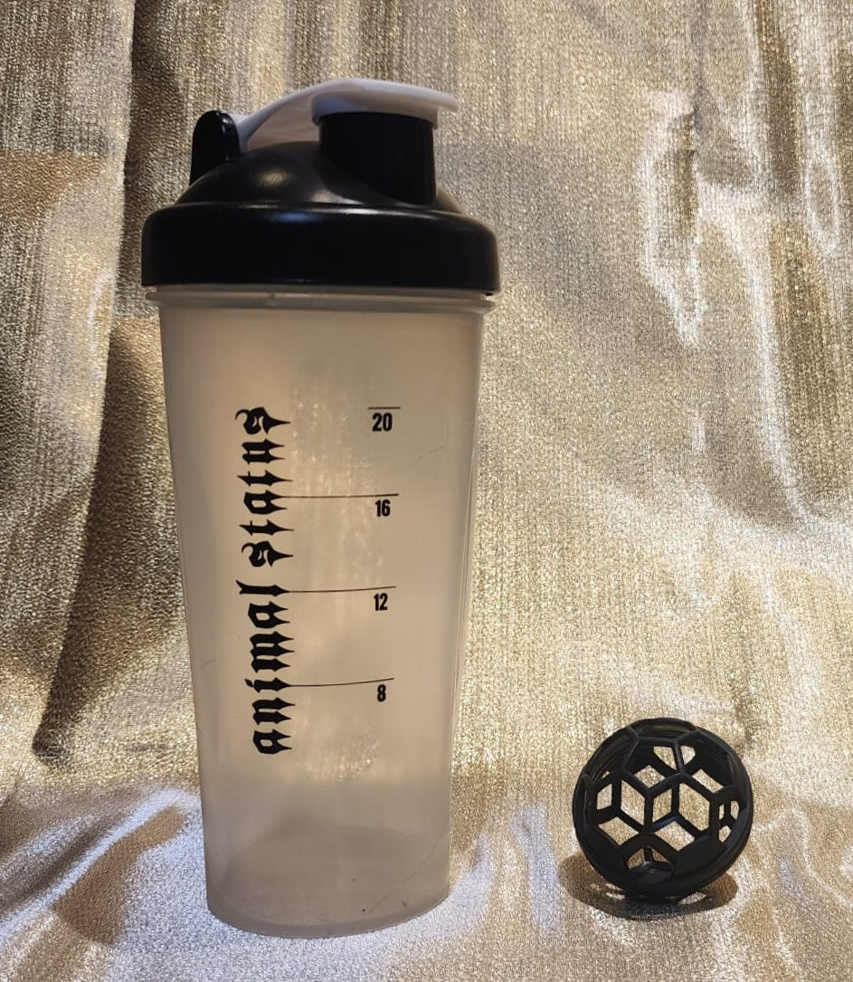 24 ounce protein shaker bottle